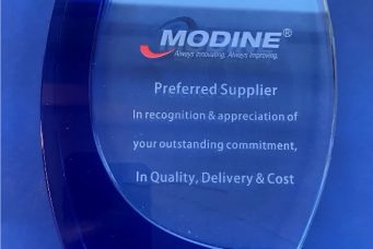 Modine颁发的优选供应商奖