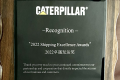 鹰普荣获卡特彼勒“2022卓越发运奖”
